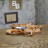 Universal Thread Womens Kailey Sandals Strappy 94944606 Cognac Brown 7.5M