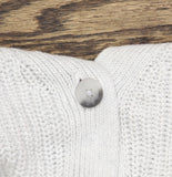 Universal Thread Womens Button-Front Sweater Vest 94429990 Light Gray XXL