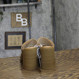 Universal Thread Womens Tess Platform Mule Heels 87931644 Tan Brown 6M