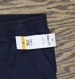 Kids Headquarters Boys Pull On Closed Bottom Twill Pants Navy Blue 3T
