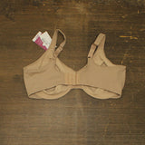 Olga Womens Butterfly Effect Full-Figure Minimizer Bra Toasted Almond Brown 40DD