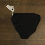 Anne Cole Womens High Waist to Fold Over Shirred Bikini Bottom Swimsuit Black M