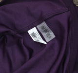 Kensie Womens Tulip-Sleeve Tie-Waist Dress KDTP2921 Eggplant Purple 6