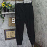 A New Day Womens Relaxed Fit Super Soft Cargo Joggers 88557479 Black L