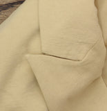 A New Day Signature Crepe Notch-Collar Button-Front Slim Fit Blazer Tan Brown XS