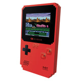 My Arcade Pixel Classic Handheld Retro Gaming System with 300 Games Red 5x7x1