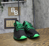 Warning Isecured Womens Lightweight Foam Mesh Sneakers Green 10 (EUR 41)