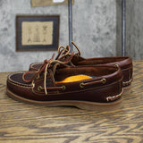 Timberland Womens Tie Leather Boat Shoes 167418daf70f61 Brown 6M