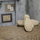 A New Day Womens Sammie Shoes Sequin Flats Ballet 94685483 Gold Yellow 6M
