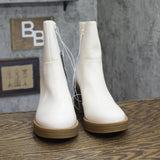 Universal Thread Jenna Platform Boots with Memory Foam Insole Off White 8M