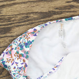 Raisins Juniors Ruffle-Trimmed Bikini Bottom N711178 White Multi S