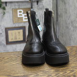 Wild Fable Honor Ankle Combat Platform Boots 94642932 Black 9.5M