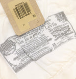 Levi's Womens 501 Original Shorts Button Fly 92464351 Disco Nights Off White 27