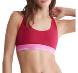 Calvin Klein Womens Pride This Is Love Tonal Unlined Bralette Persian Red XS