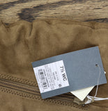 Universal Thread Wide Width Calf Junie Boots Ruched Faux Suede Tan Brown 7.5M-WC