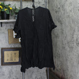 Raviya Womens Plus Size Lace-Inset Mini Cover Up Dress 76399X Black 1X