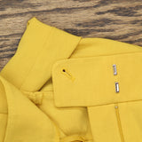 Kasper Womens Plus Size Fly Front Slim Pant 10902147 Butterscotch Yellow 18W