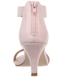 Style & Co. Womens Paycee Two-Piece Dress Sandals Heels PAYCEEF Pink 10M