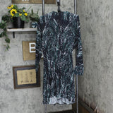 City Chic Womens Trendy Plus Size Twist Tracks Dress 204781