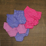 Carter's Briefs Stretch Cotton Underwear Purple / Blue / Pink Unicorn 4-5