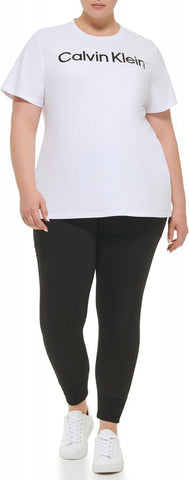 Calvin Klein Performance Women's Plus Soft Short Sleeve T-Shirt PF2X2381