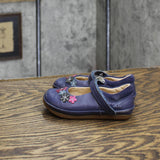 Clarks Toddler Girls Slip On Strap Shoes 1668fa3f5cfbc0 Blue Floral 5M