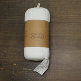 Ienjoy Home Premium Ultra Soft 3-Piece Quilted Coverlet Set White Queen