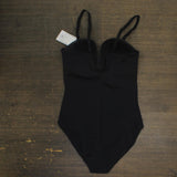 Wacoal Womens Red Carpet Medium Control Strapless Shaping Bodysuit Black 38C