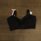 Olga Womens Easy Does It No Bulge Wireless Bra GM3911A Rich Black XL