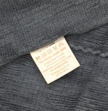 Battilo Home Fringe Tassels Throw Blanket Acrylic Navy Blue 50 in. x 60 in.