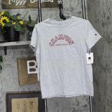 Champion Womens Classic Graphic T-Shirt GT18H5865EB Oxford Gray M