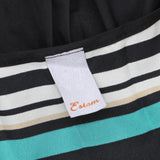 Estam Womens Woven Lightweight Fit & Flare Dress 1667e6cae9343a Black Multi S