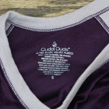 Cuddl Duds Womens Ultra Plush Velvet Fleece Sweatshirt 166f501dbded15 Purple S
