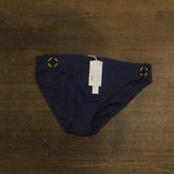 Bleu by Rod Beattie Womens Classic Bikini Bottom O Ring Hardware Midnight Blue 6