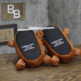 Holiday Lane Slippers Holiday Christmas Gingerbread Brown S (11T-12T)