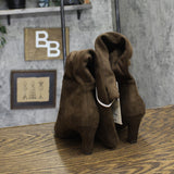 A New Day Womens Raye Tall Dress Boots 88375198 Dark Brown 6M