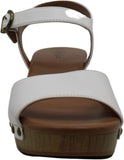 Style & Co. Anddreas Sandals Amputee Replacement Left Shoe Only White Smooth 10M
