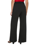 DKNY Women's High-Rise Wide-Leg Full-Length Pants UI2P7633