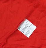 INC International Concepts Womens Rolled Sleeve T-Shirt Knit Top Red XL