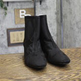 A New Day Womens Celaena Boots Mesh Block Heel 94568458 Black 8M