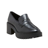 Universal Thread Womens Maisy Loafer Heels with Memory Foam Insole Black 11M