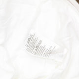 Denim & Co. Essentials Perfect Jersey Short Sleeve Square Neck Top White L