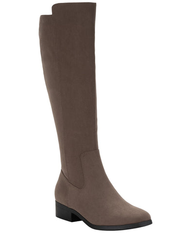 Style & Co. Womens Charmanee Riding Boots 10017739700 Dark Taupe Brown 5M