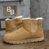Isotoner / Outdoor Faux Fur Lined Boot Slippers Buckskin Brown XL (9.5-10)