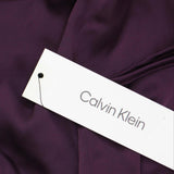 Calvin Klein Women's Twisted-Neck Sleeveless Top M3GA1612 Aubergine Purple L