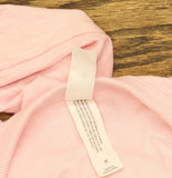Auden Variegated Ribbed Button Down Pajama Cardigan 94629500 Pink M