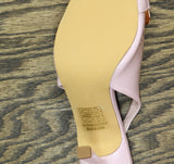 Berness Womens Cindy Buckle Accent Slingback Stiletto Heels Pink 9M