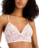 INC International Concepts Women's Lace Bralette Lingerie Marys Rose Pink M