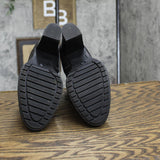 Style & Co. Goring Buckle Accent Cushioned Laleen Round Toe Block Heel Black 7M