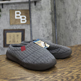 Dluxe By Dearfoams Mens Julien Clog Slippers 86802585 Gray M (8-9)